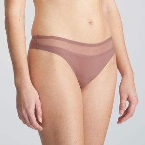 LOUIE SAT satin taupe