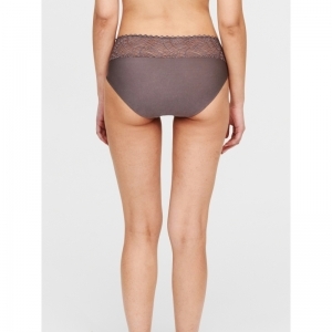 Period Panties Lace soft grey