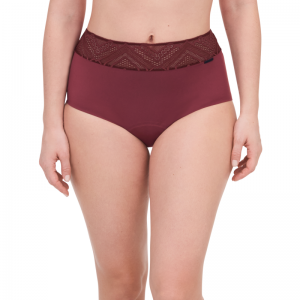 Period Panties Lace 08q MAHOGANY