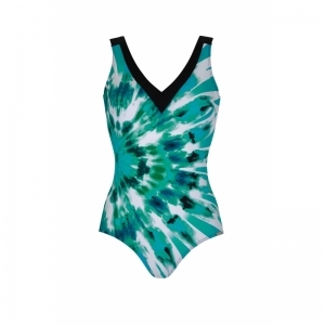 Dye Print 923 zwart-turko