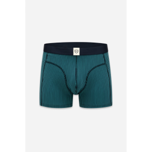 Navy Twotone Stripe black iris